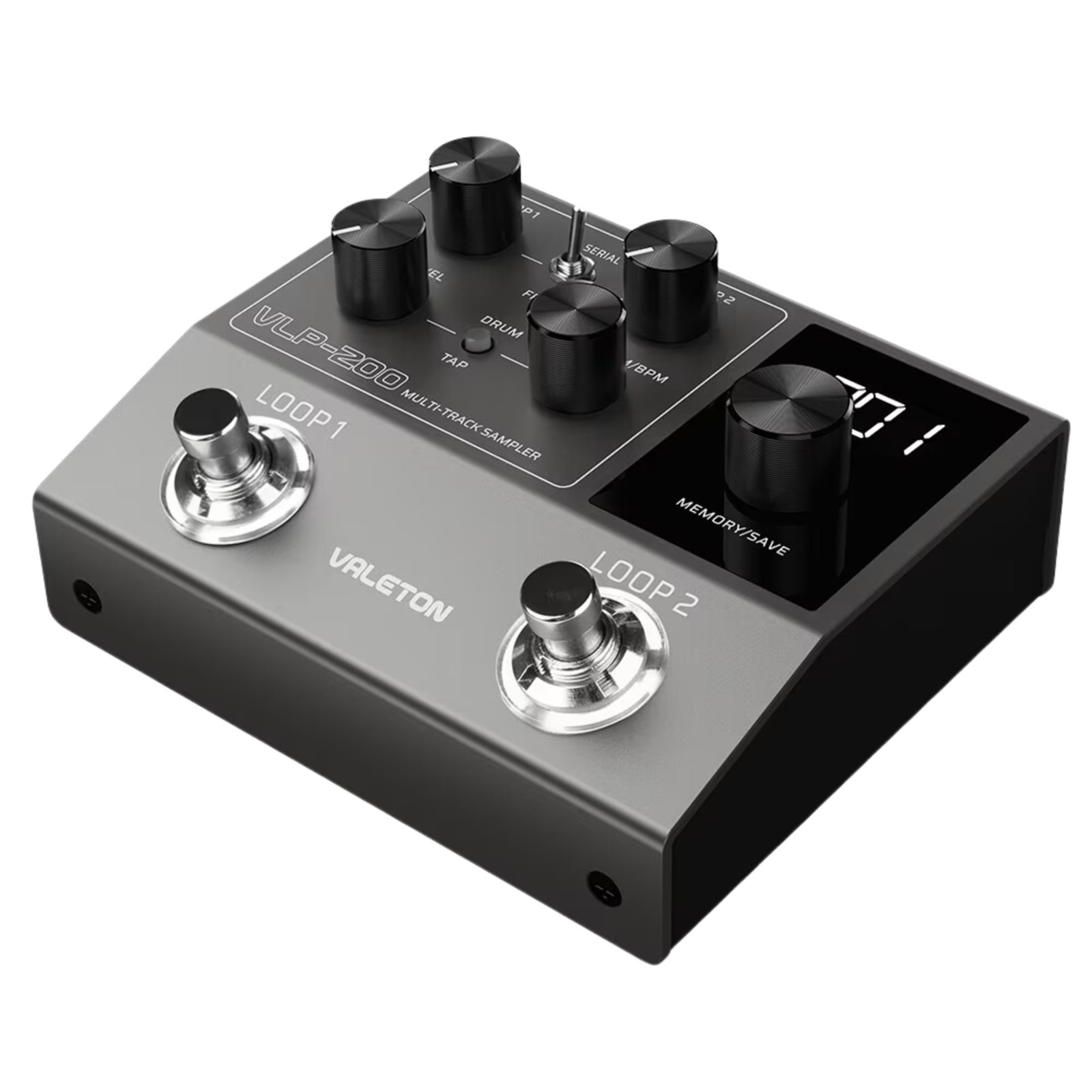 Valeton VLP-200 Multi-Track Sampler Looper Effects Pedal