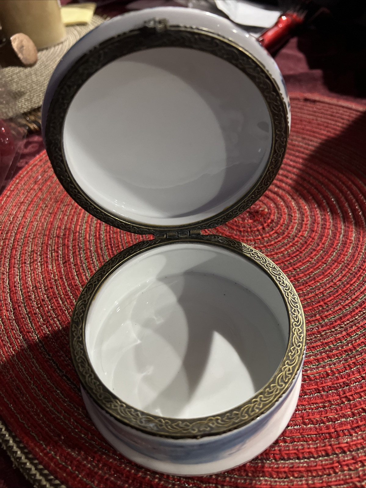 Nancy Zieske, lighthouse trinket box