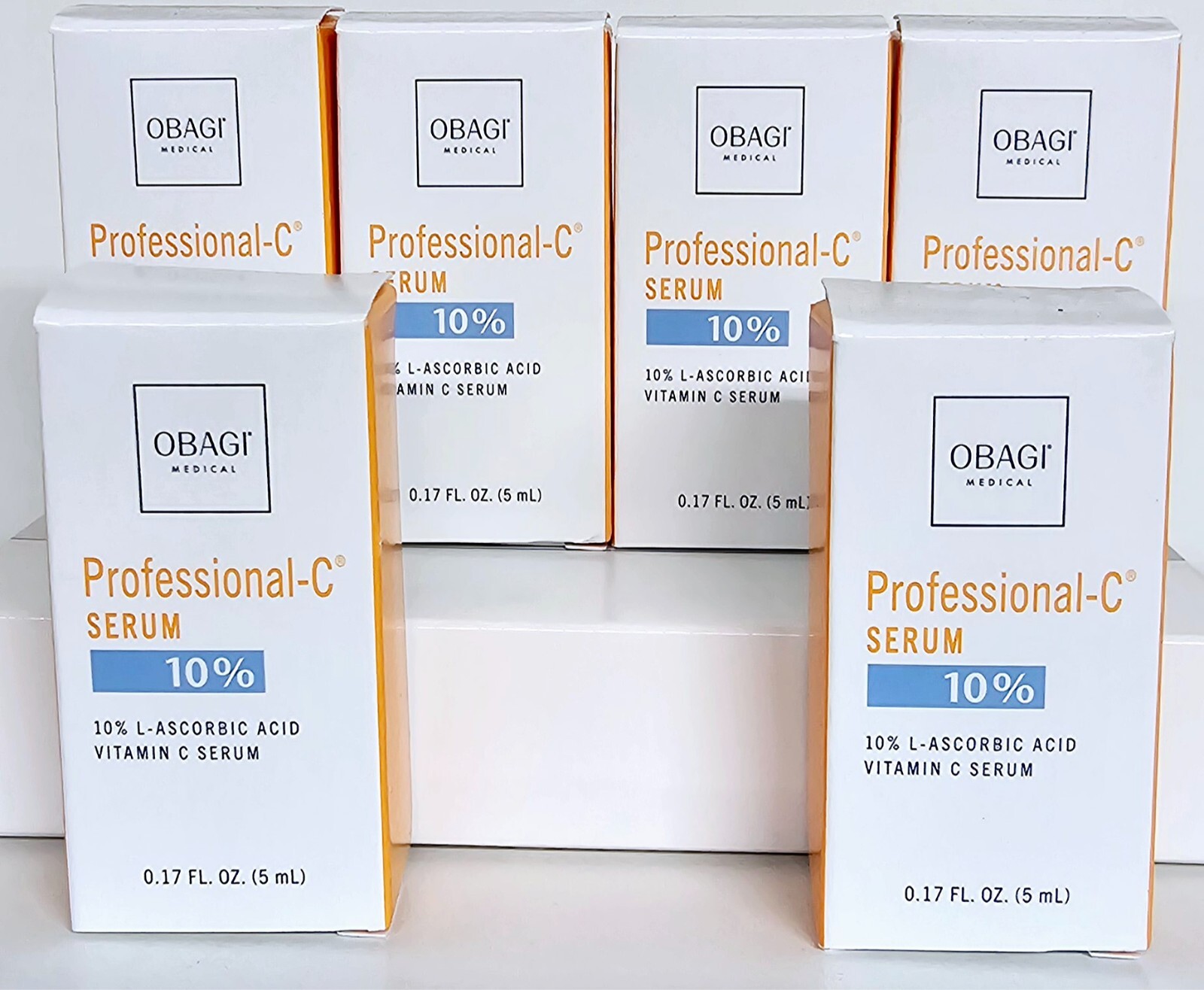 OBAGI PROFESSIONAL-C 10% 6 bottles x 5ml (30ml) Brand New