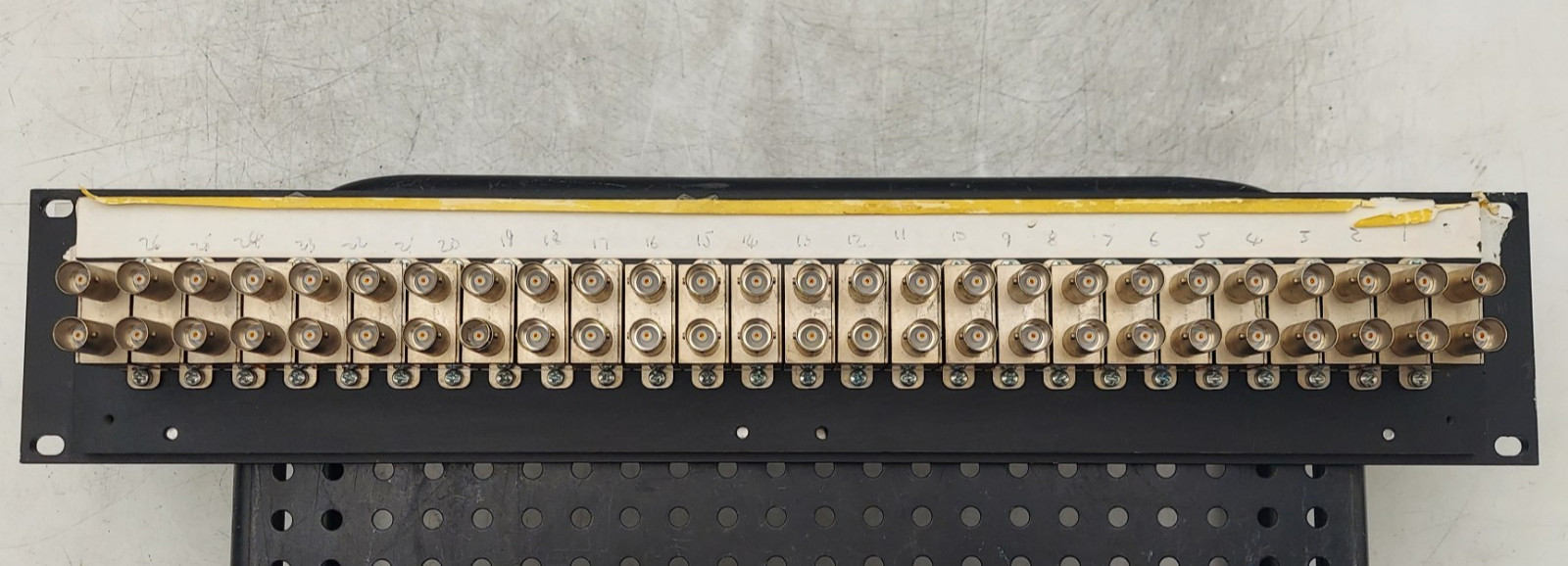 J314WT 2U Rack Mount 2x24 Video Patch Panel Bay