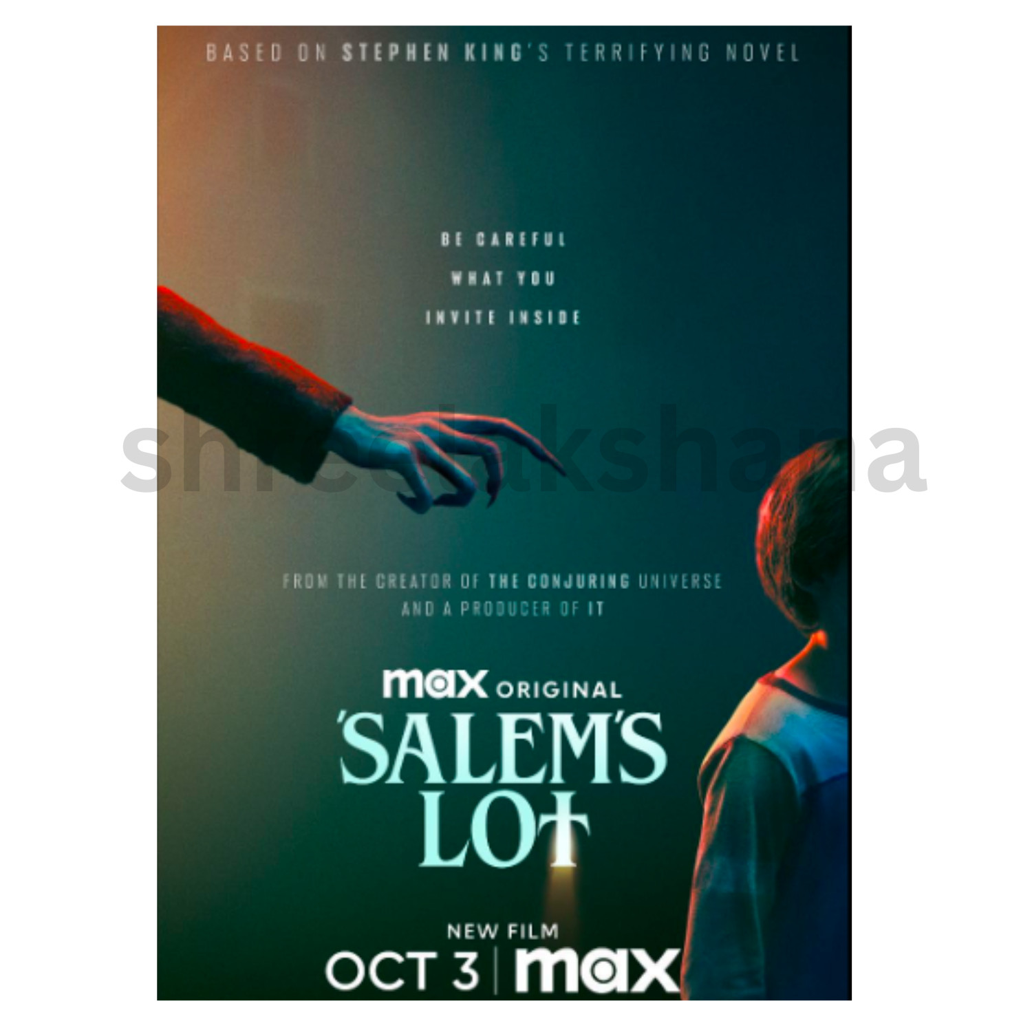 Salem's Lot (2024) Blu-Ray *FREE TRACKED Horror Movie Full HD All Region NEW