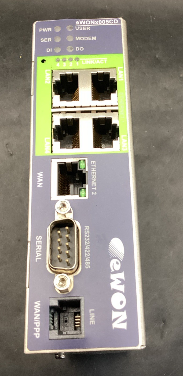 eWonX005CD.  Ethernet Switch 2005CD/MP/Ethernet