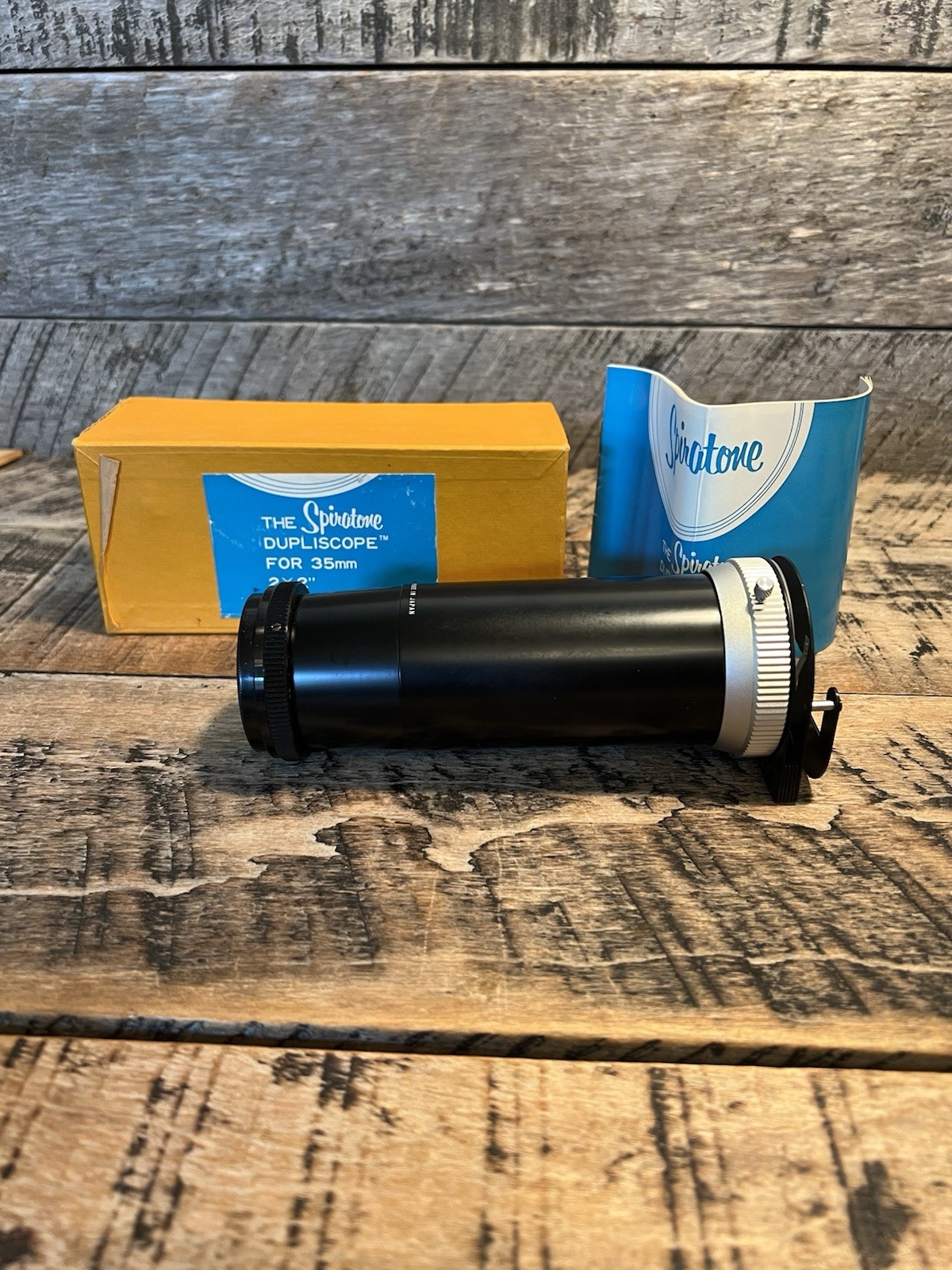 Vtg The Aspirations Dupliscope For 35mm 2x2 Duplication