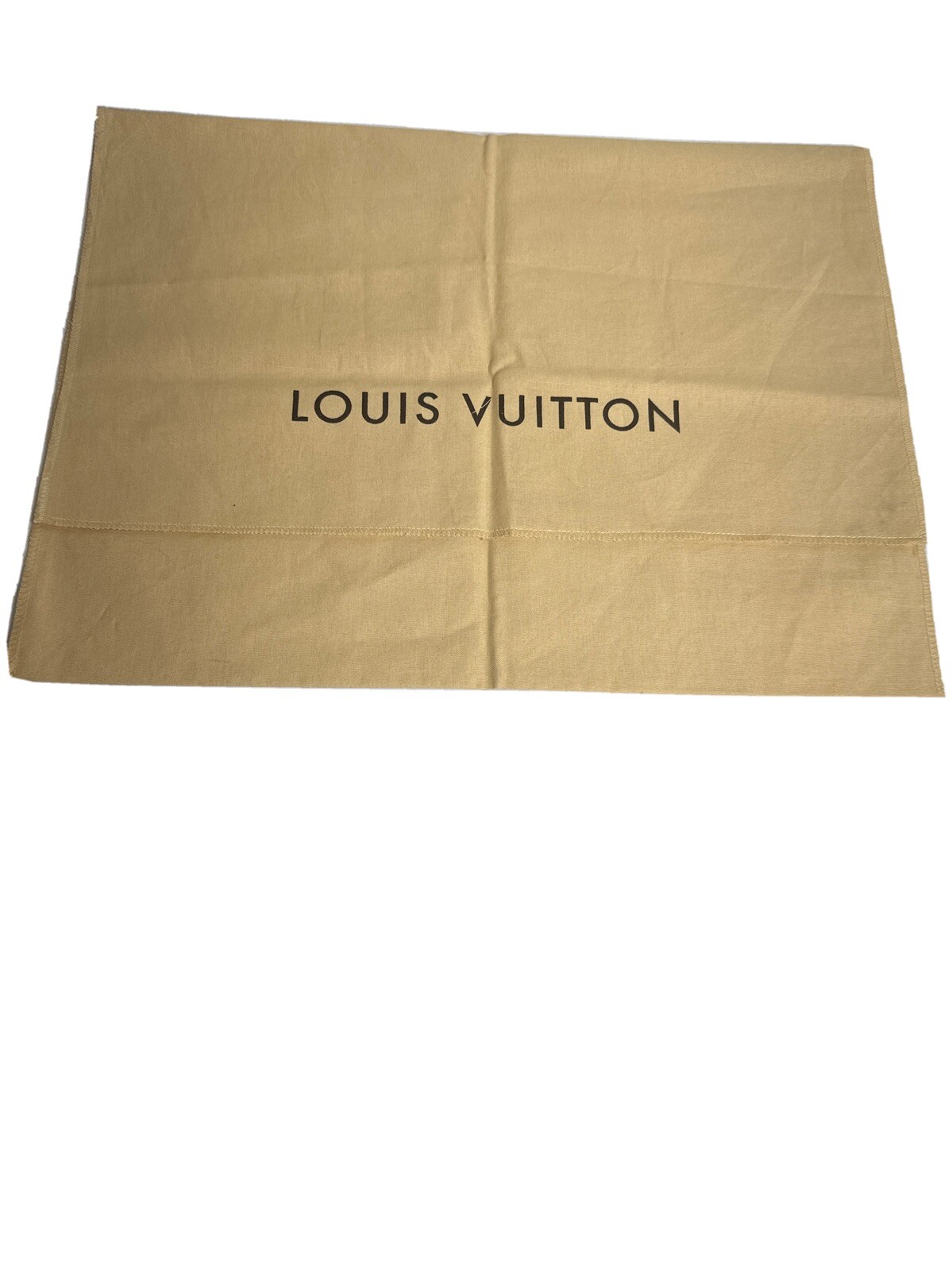 Louis Vuitton LV Dust Bag Previous Style. Extra Large Size 17.5 X 13.5 Inches.