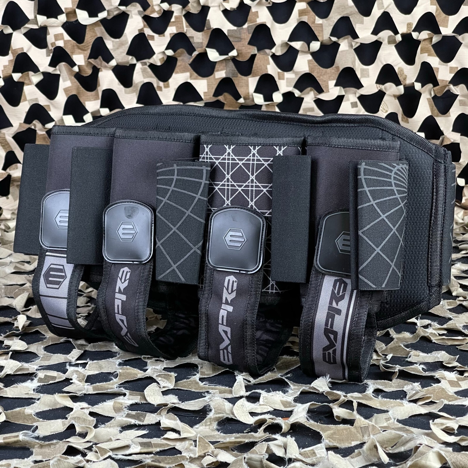 NEW Empire Compressor 4+7 Paintball Harness - Smoke