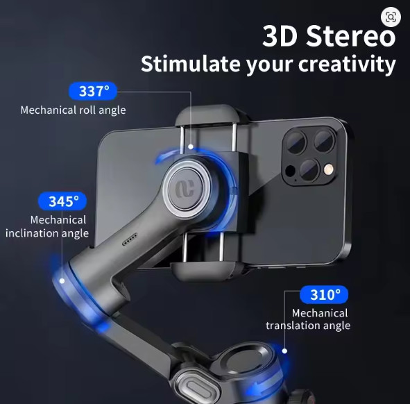 3-Axis Handheld Gimbal Stabilizer SmartXE for Smartphone for iPhone Android