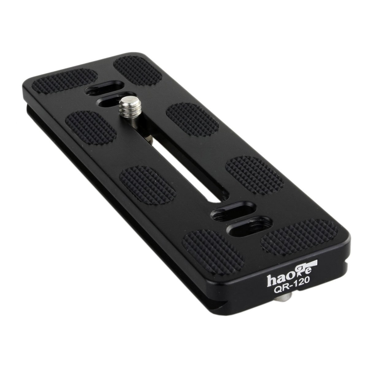 Haoge 120Mm QR Quick Release Plate Dual Dovetail and D-Ring Screw Fits Arca-Swis