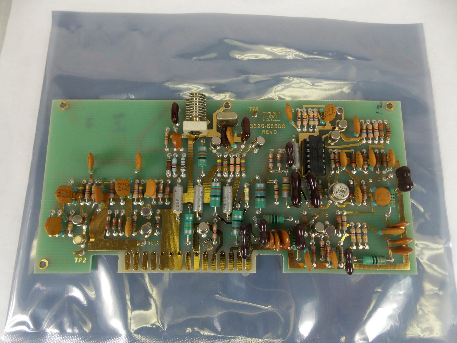 HP AGILENT 3320B FREQUENCY SYNTHESIZER STANDARD CIRCUIT BOARD P/N 03320-66508