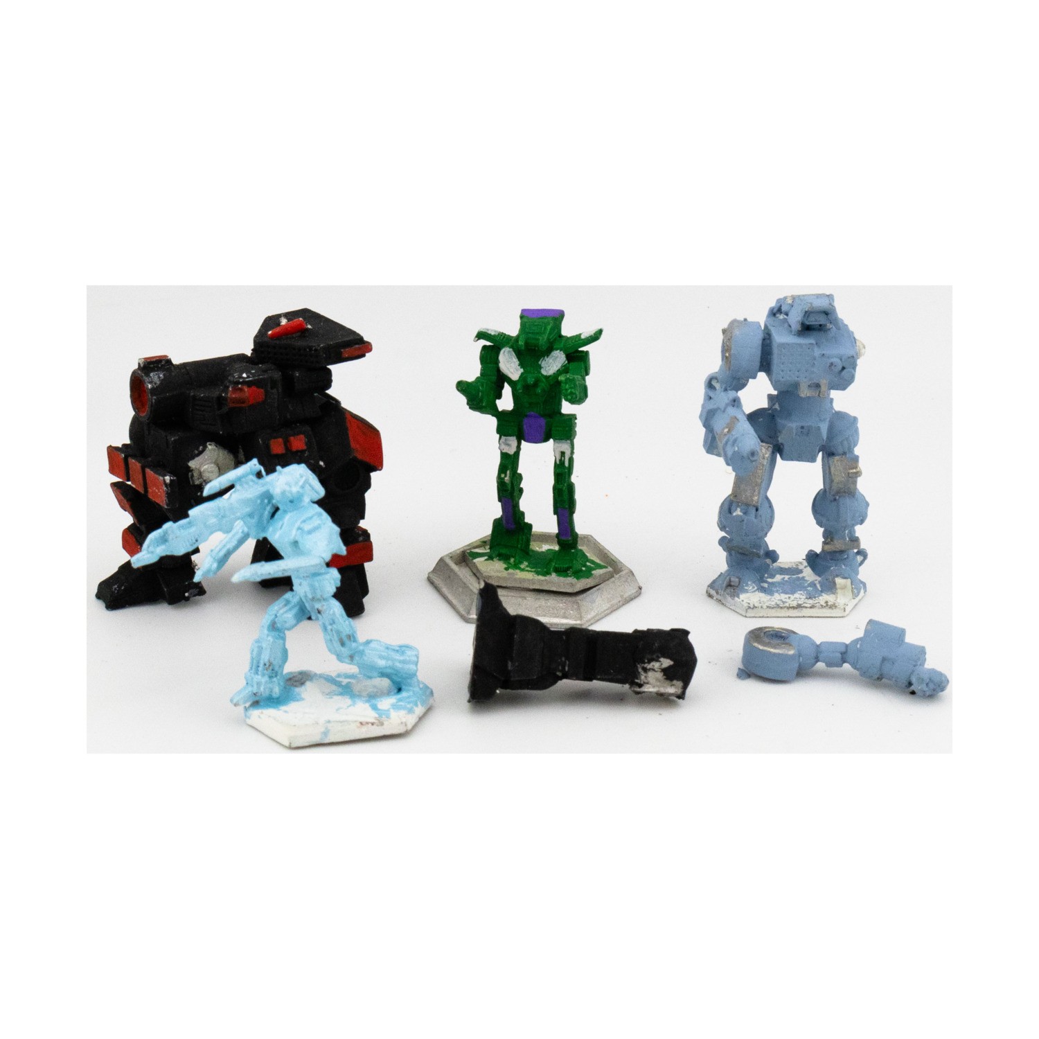 Ral Partha Battletech Mech Mini Mech Lance Collection #6 NM