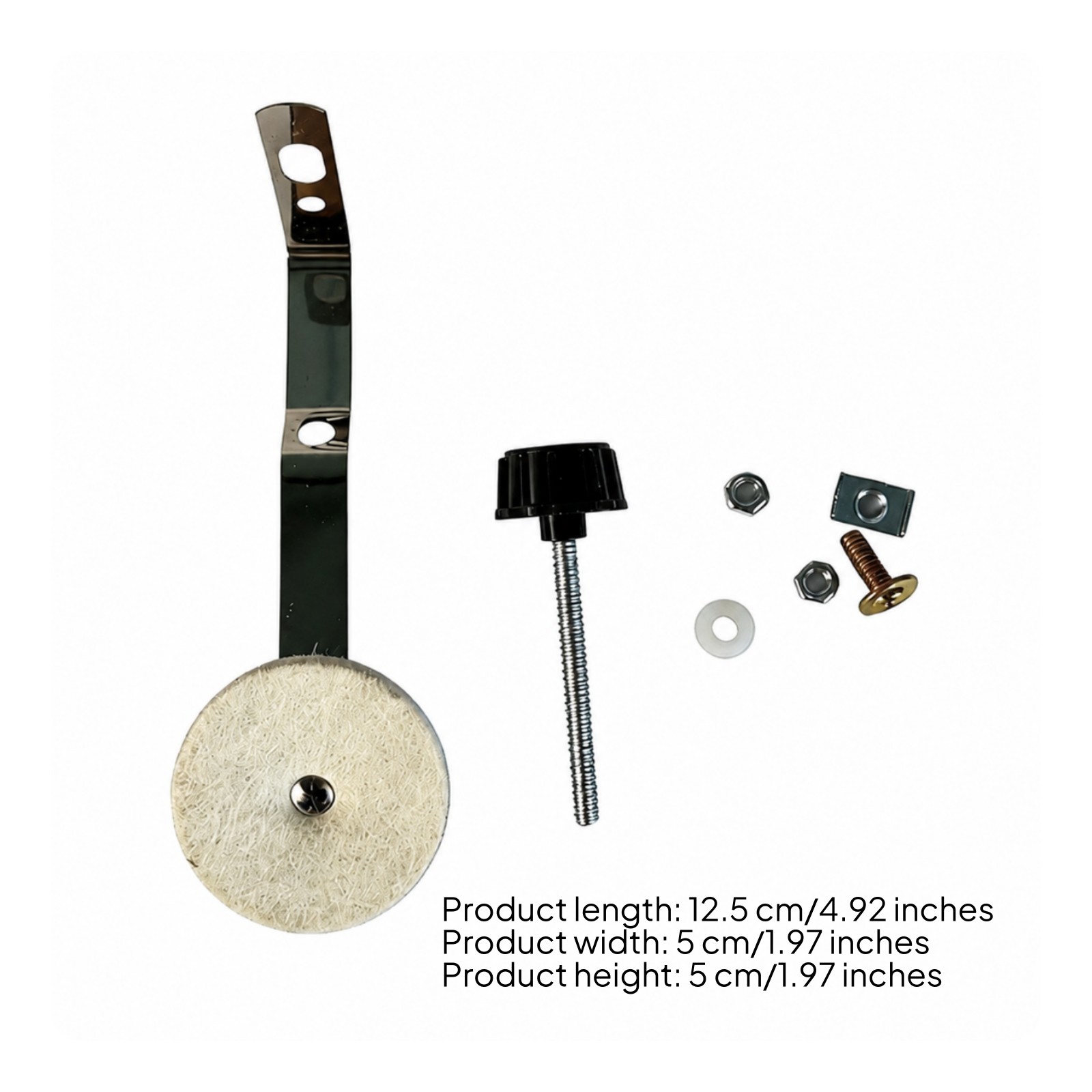 Drum Dampener with Felt Pad Adjustable Drum Dampener with Clamp Volume Control