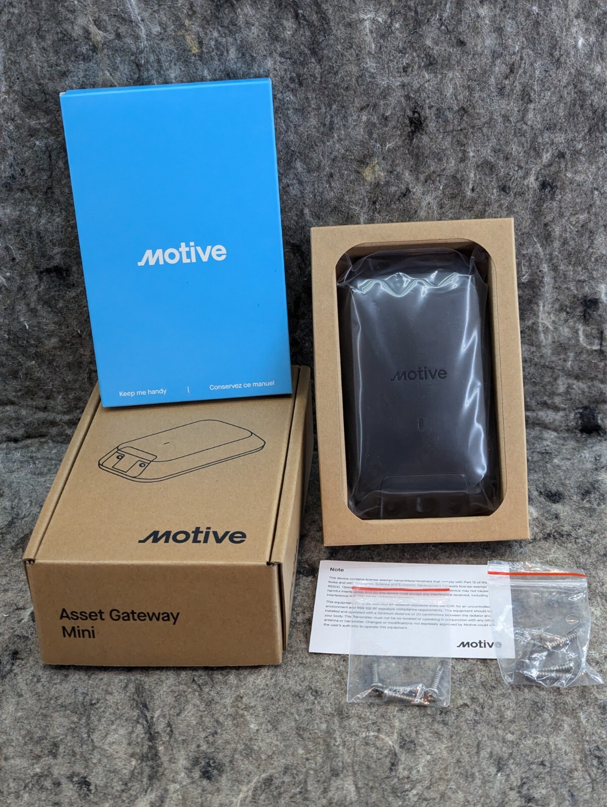 MOTIVE AG-31 ASSET GATEWAY MINI 830-00000006-001 🔥New/Sealed🔥