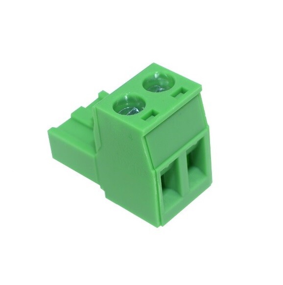10Pcs KF2EDGK KF-2P 2PIN Right Angle Plug-in Terminal Connector 5.08mm Pitch