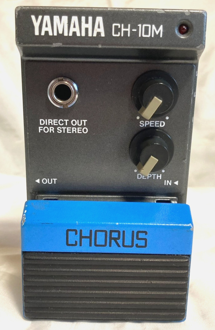 Vintage Yamaha CH-10M Chorus Guitar Effects Pedal Made In Japan Free Ship 80s