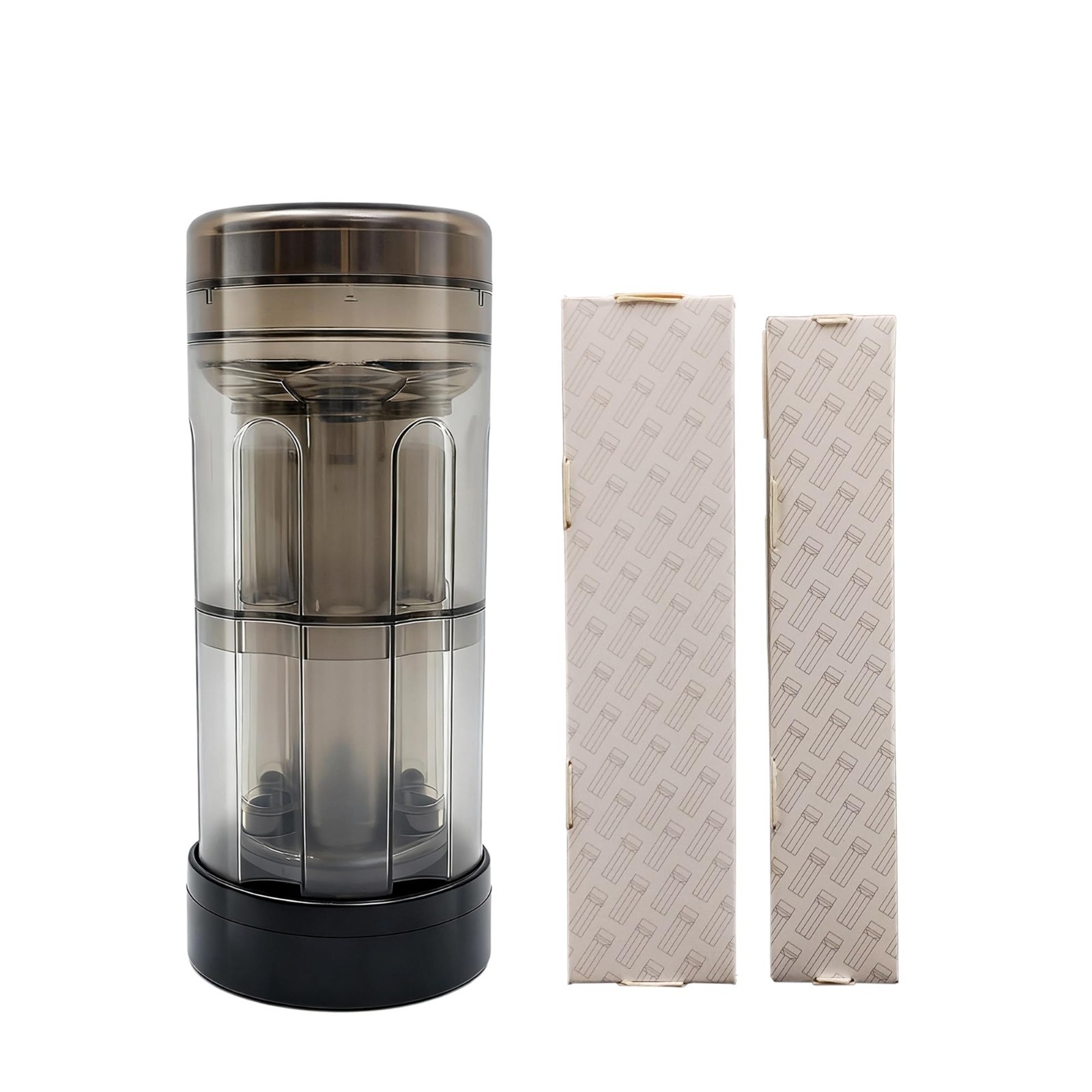 6-in-1 Pre Roll Machine & Grinder for Herbs, Spice & Tea | Cone Loader, Portable