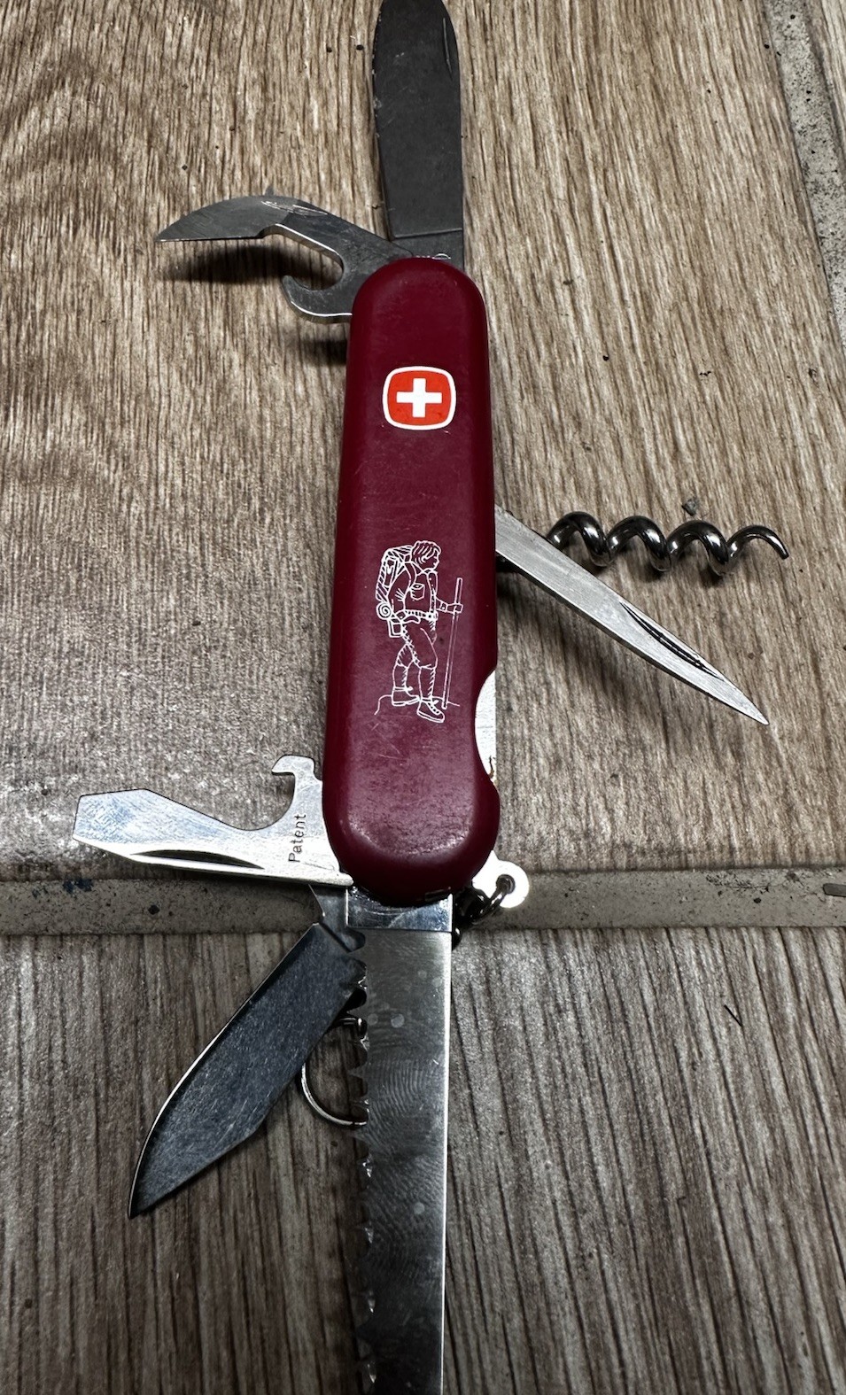 Vintage - Wenger Genuine Swiss Army Knife - Pathfinder - 8 in 1 tool - Rare