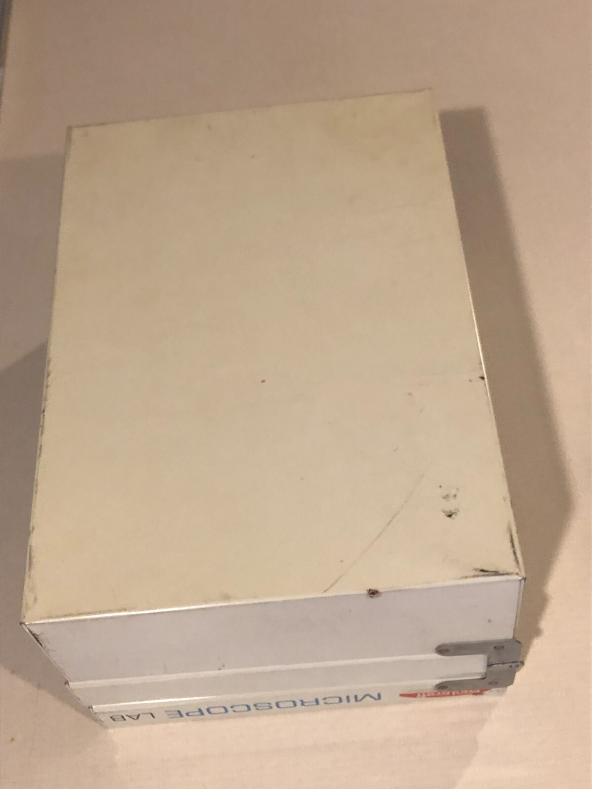 Vintage Skil Craft "Microscope Lab" Metal Box or Case (ONLY)
