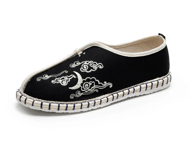 Chinese Style Men's Martial Arts Shoes Old Beijing Taoist Tai Chi Shoes New