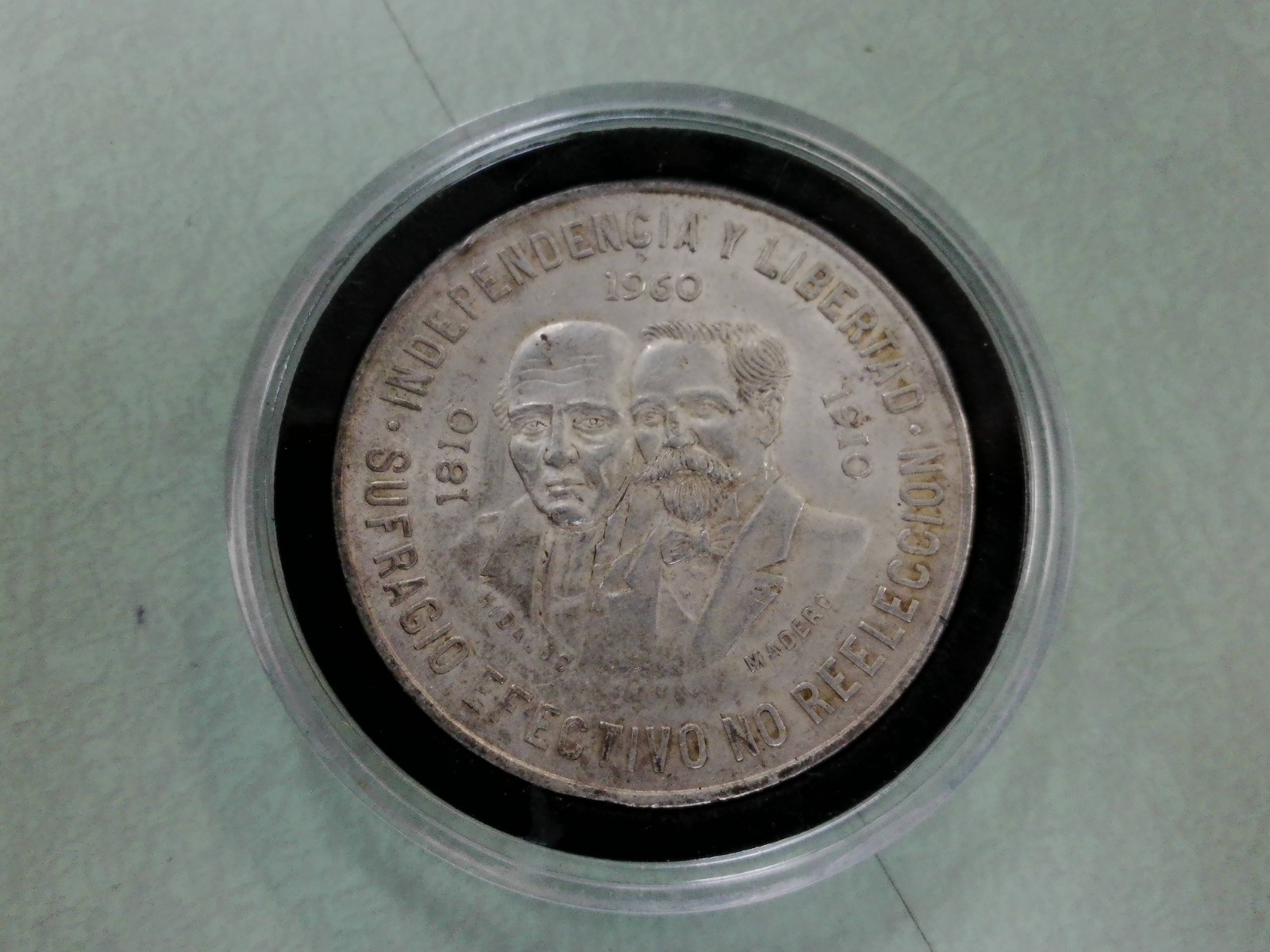 1960  MEXICO 1 PESO SILVER(607)