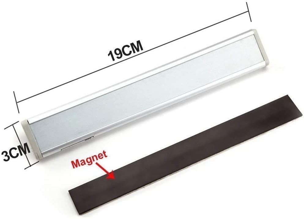 10LED Motion Sensor Light (Cool White), Aluminum, Rechargeable (White)