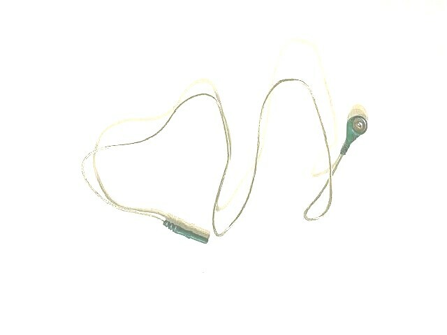 ECG LEADWIRE SINGLE D-3A1340 SNAP/DIN 24" or 40 " GREEN NEW