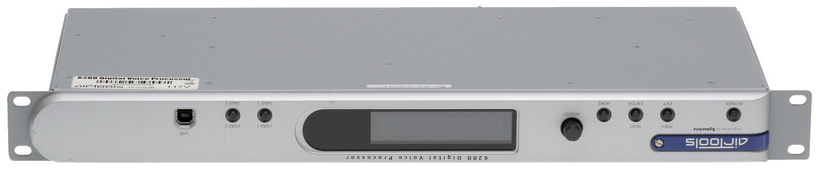 Airtools Symetrix 6200 Digital Mic Preamplifier Voice Speech Processor Voiceover