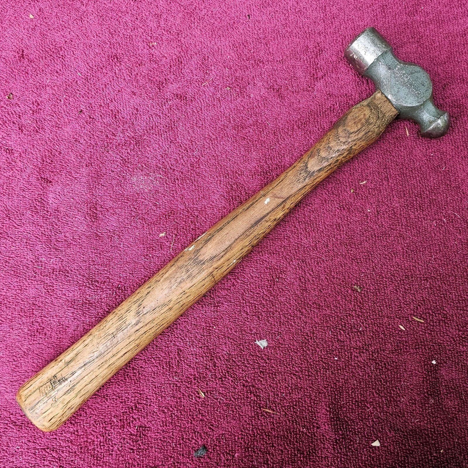 Vintage Craftsman #38464-12oz-M Ball Peen Hammer. Made In U.S.A #4