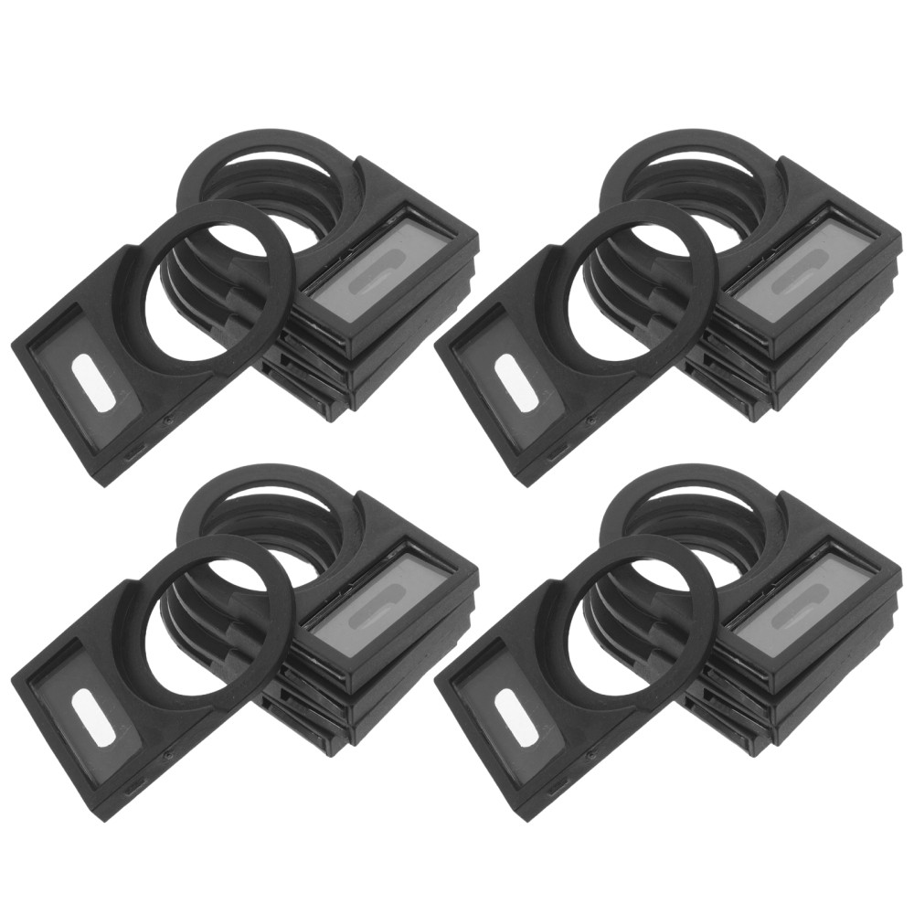 100 Pcs Distribution Accessories Button Switch Notice Sign