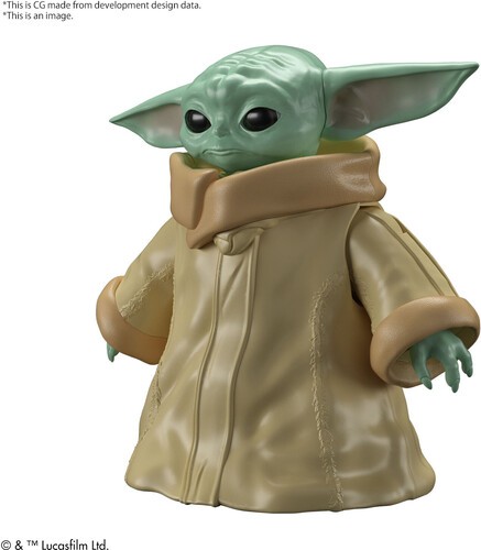 Bandai Hobby - Star Wars - 1/4 Grogu [Used Very Good Toy] Figure, Collectible