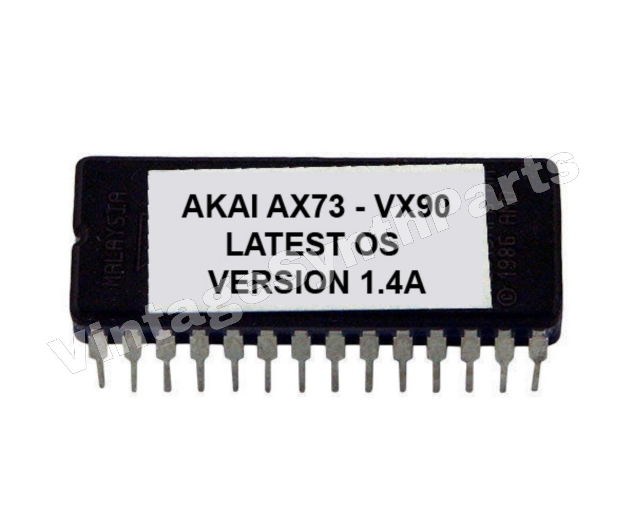 Akai AX-73 VX-90 Latest Firmware Version 1.4A OS Update Rome EPROM AX73 VX90 Chip