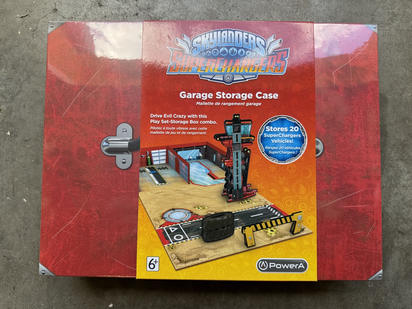 Skylanders Superchargers Garage Storage Case