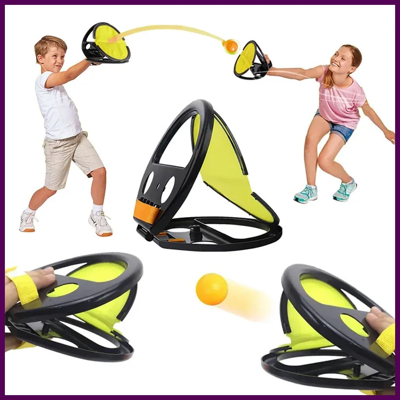 Catch Ball Game for Adult Kid Outdoor Indoor Funny Interaction Sensory Sport Toy