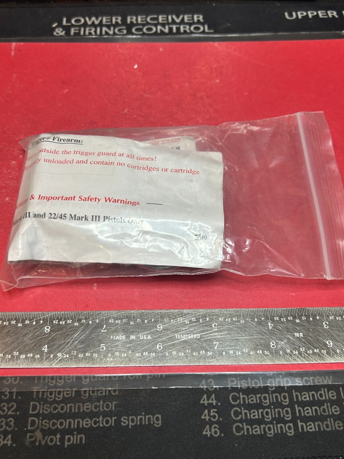 Ruger Pad Lock 1 3/4" length (NEW)