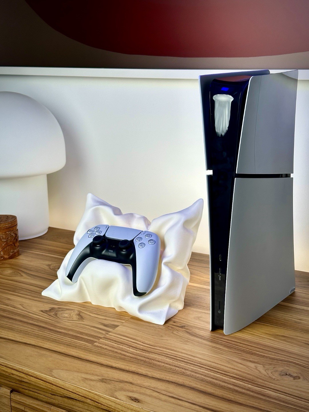 Ps5 Pillow Controller Stand & Holder And Gaming Setup Accessory