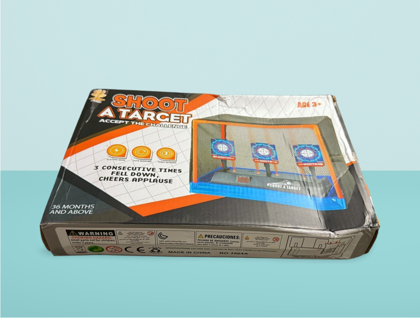 Electronic Shoot A Target Scoring Auto Reset Moving Targets For Gun Shooter Toys