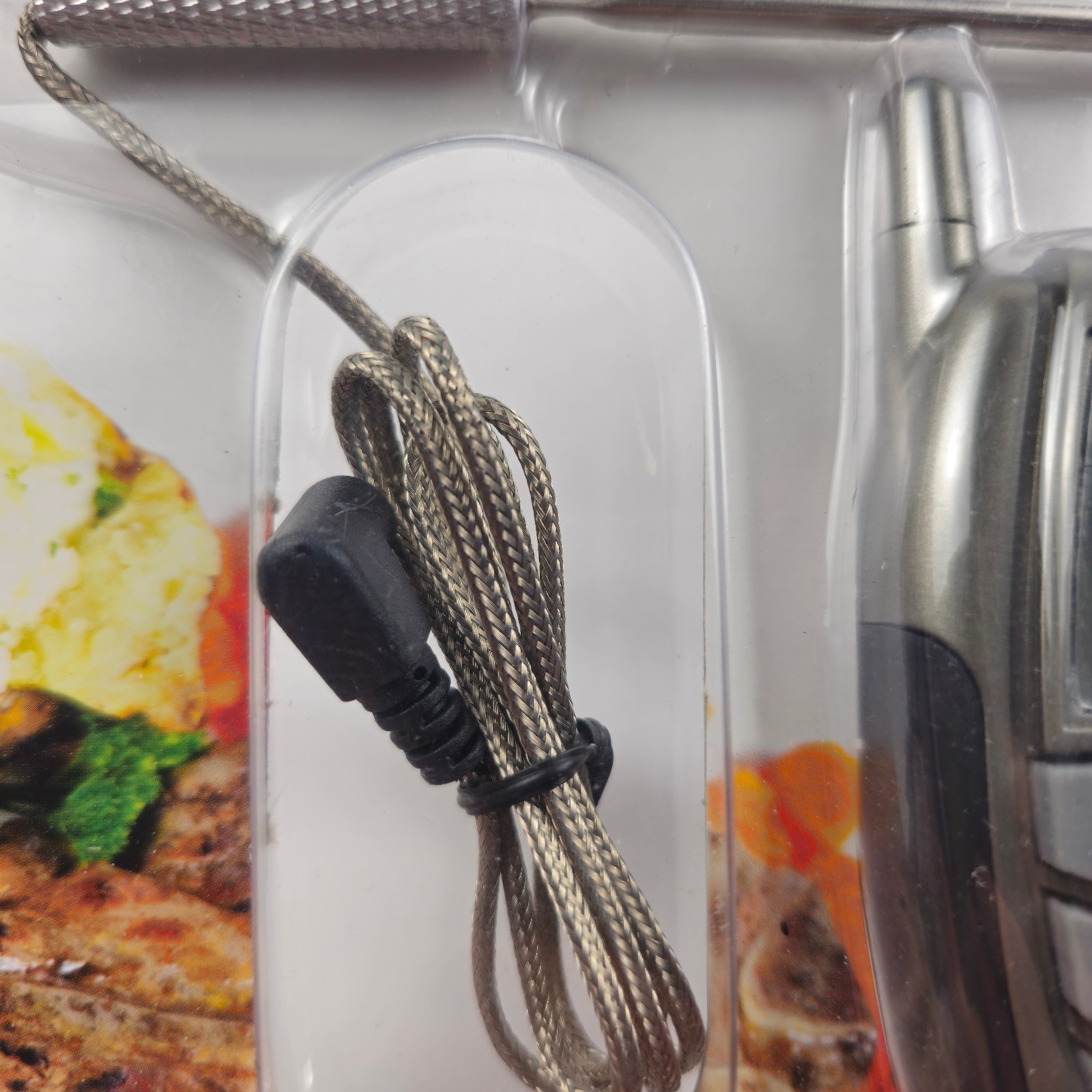 Cuisinart Wireless Meat Thermometer BBQ Grill Probe Timer Receiver w/Flashlight