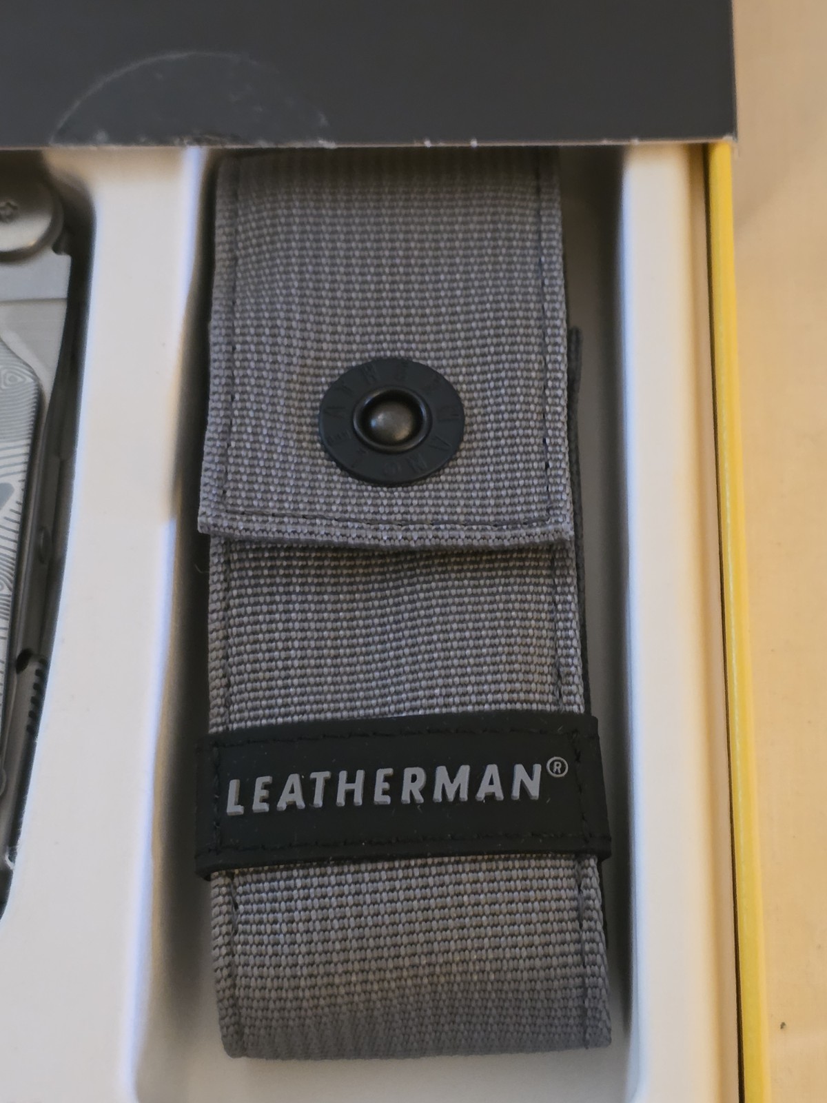 RARE Custom Shop Leatherman Wave Plus Multi-Tool Black & Silver Design New Nice