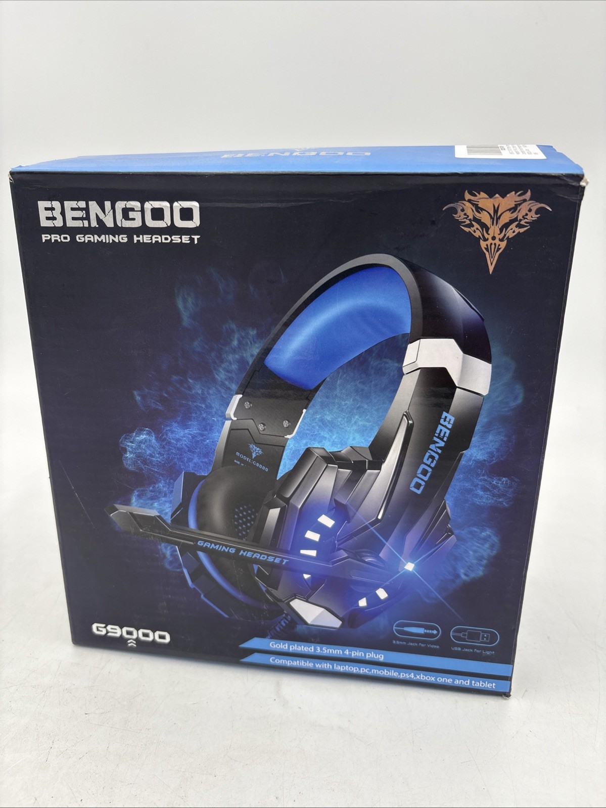 BENGOO G9000 Pro Gaming Headset Compatible With Laptop PC Mobile PS4 Xbox 1