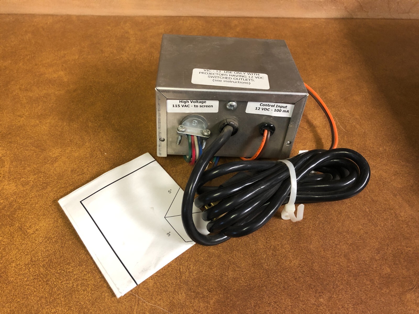 Draper VIC-12 121024 Video Interface Control