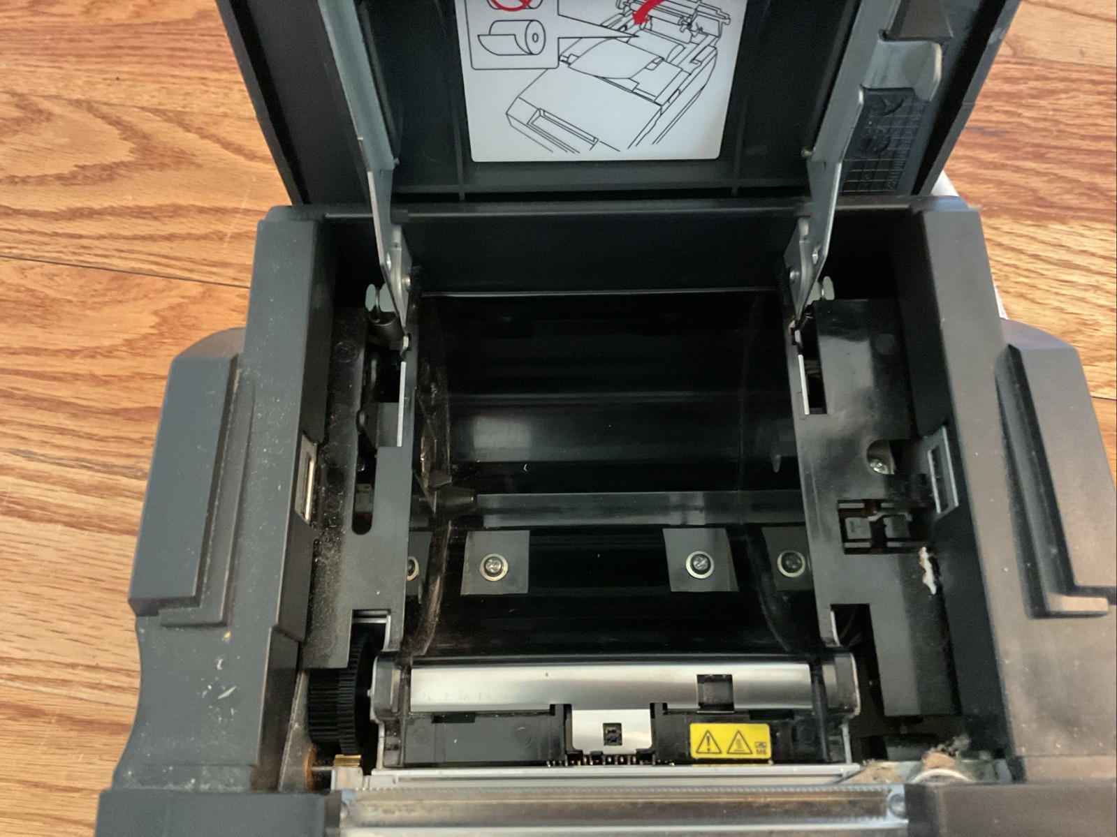 Epson TM-H6000II m147E USB Thermal POS Printer w/Adapter -Powers On-Error Code