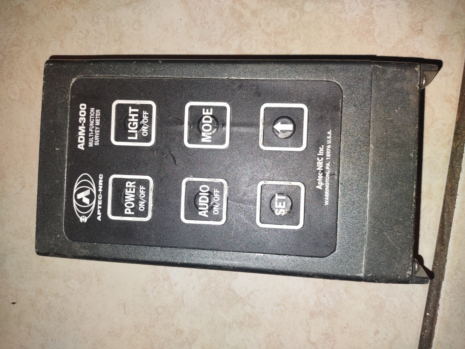 Aptec-NRC ADM-300A Multi-Function Radiation Detector Survey Meter