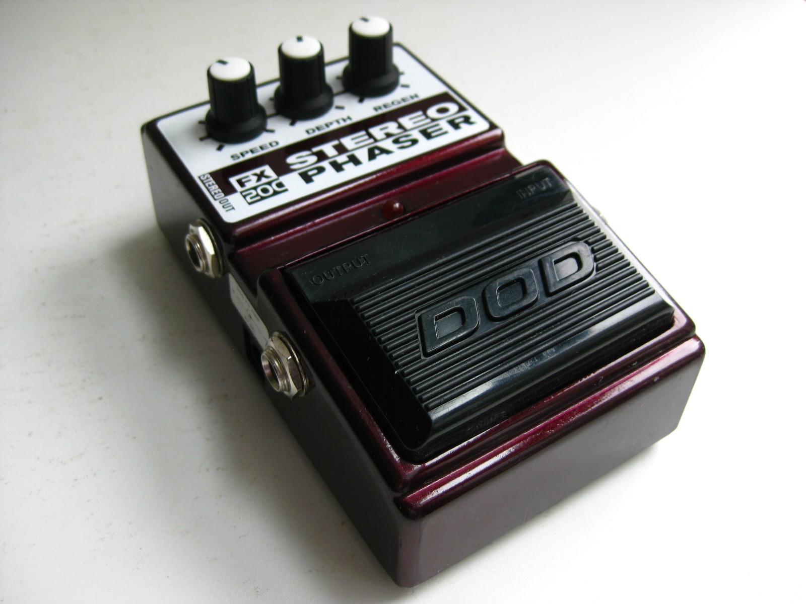 Vintage DOD FX20C Stereo Phaser Guitar Effect Pedal