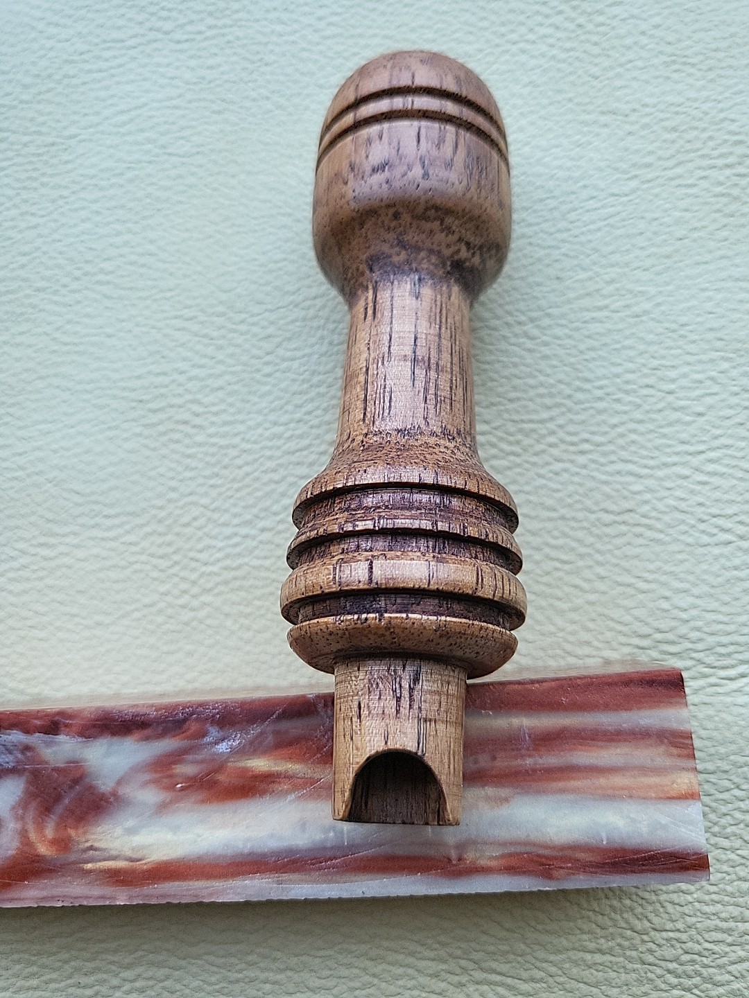Black Powder Measure Handmade Wood 60 grain muzzleloader