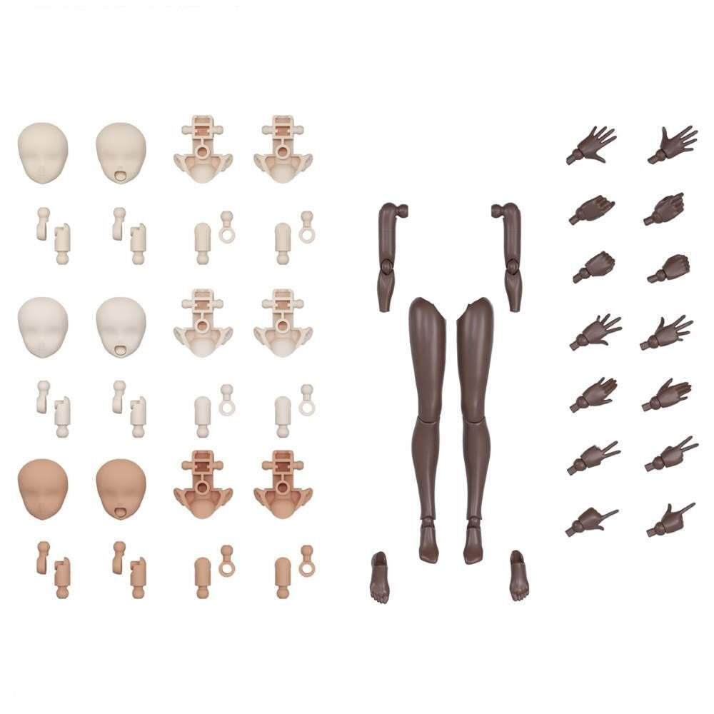 30 Minutes Sisters 30MS #18 Option Body Parts Arm Parts and Leg Parts Brown Kit
