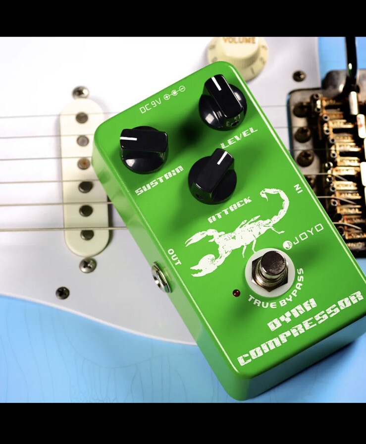 Joyo JF-10 Dyna Compressor Dynamic Compression Guitar Effects Pedal Comp