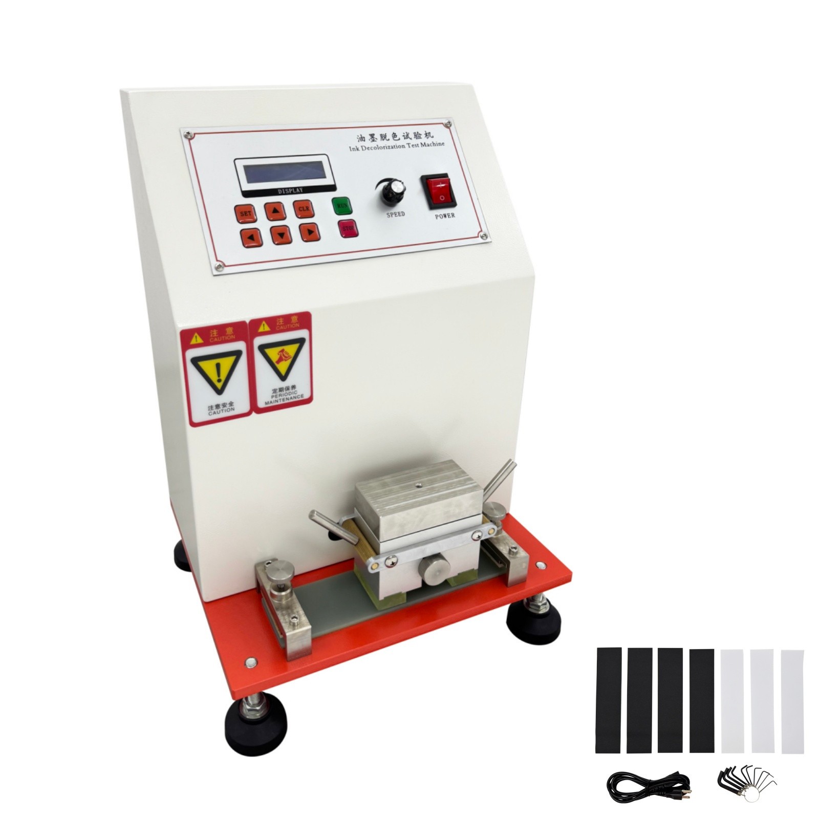 110V Printing Ink Abraser Friction Tester Ink Printing Wear Resistance Tester