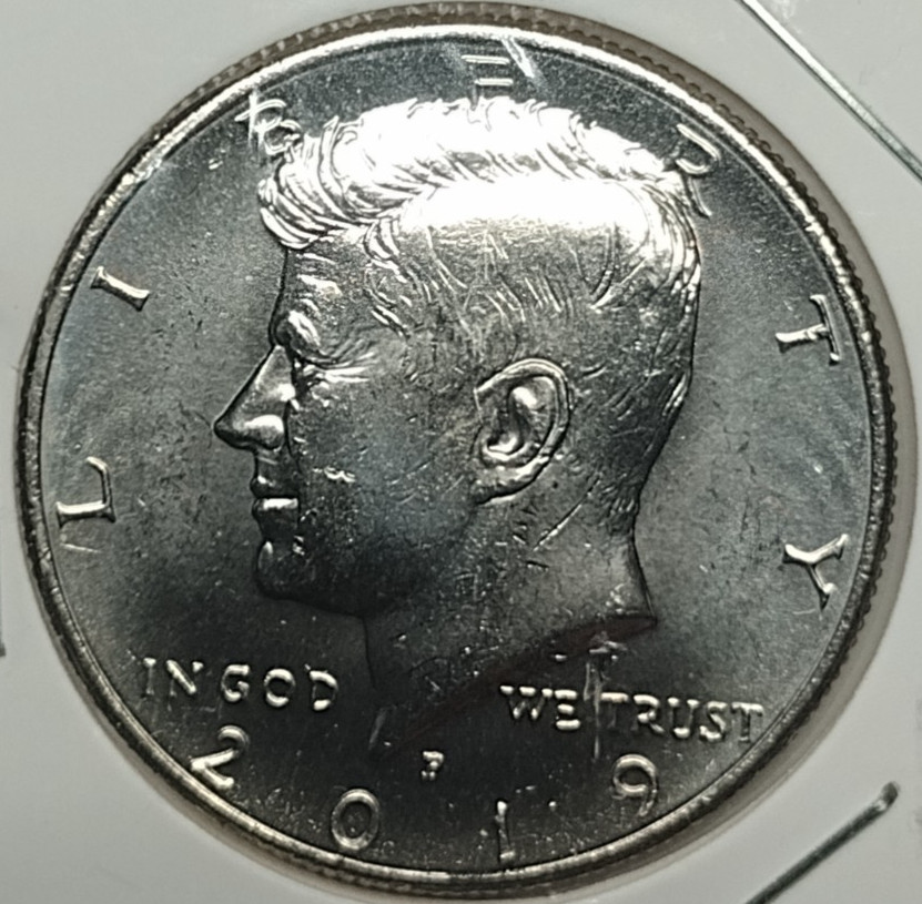 2019-P  Kennedy Half Dollar.