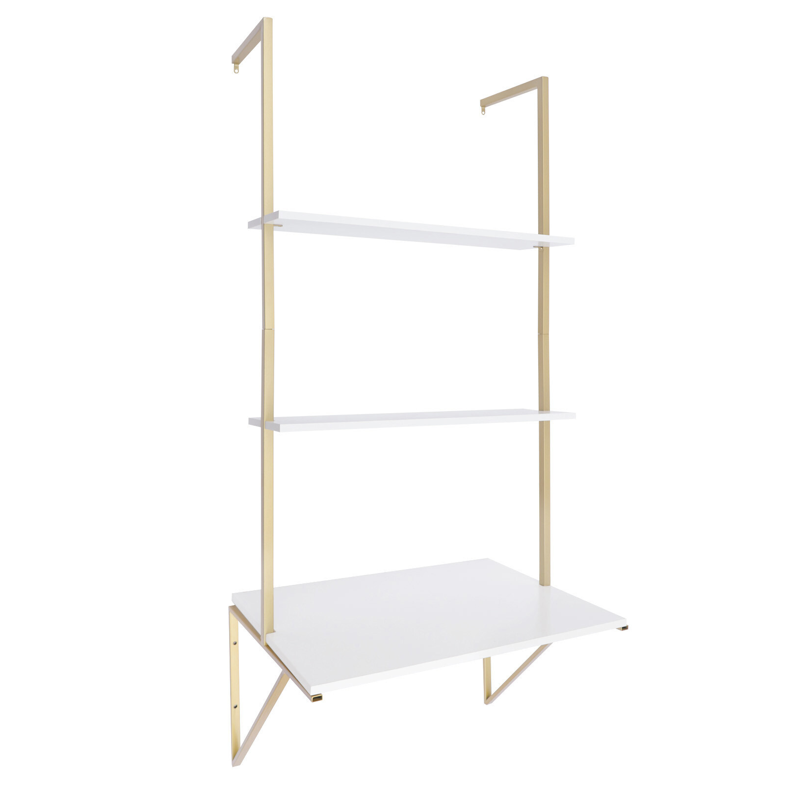Computer Desk Wall-mounted Laptop Desk Sturdy Storage Table Desk Floating Modern