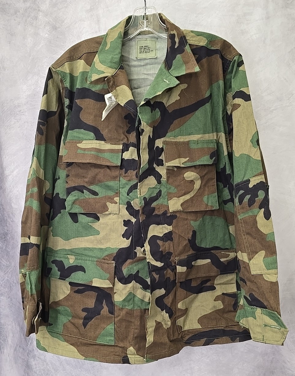 Coat Woodland Camouflage Pattern Combat Medium Regular #W32