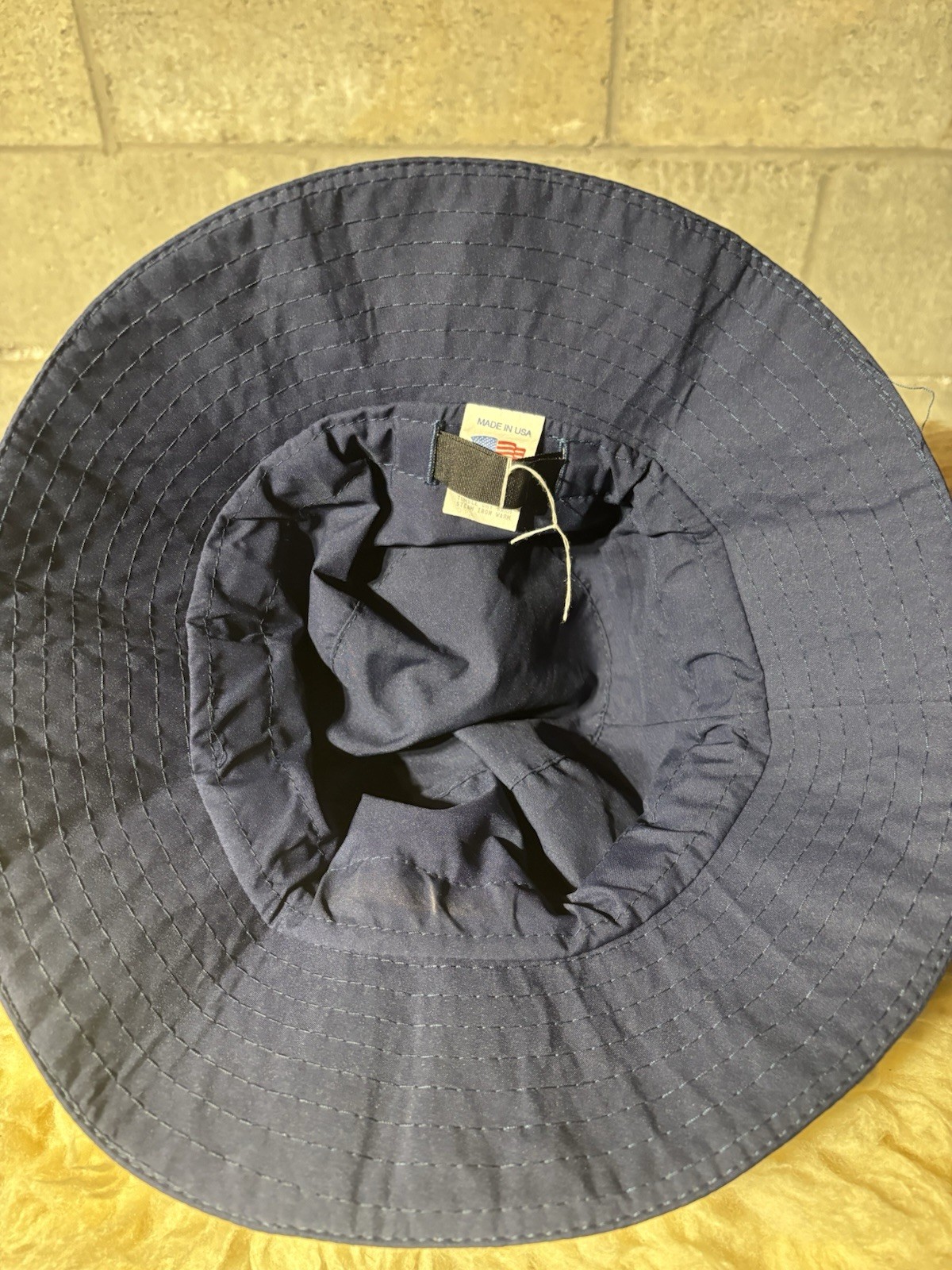 Zero Restriction OSFM Embroidered Logo Blue Gore Tex Bucket Hat