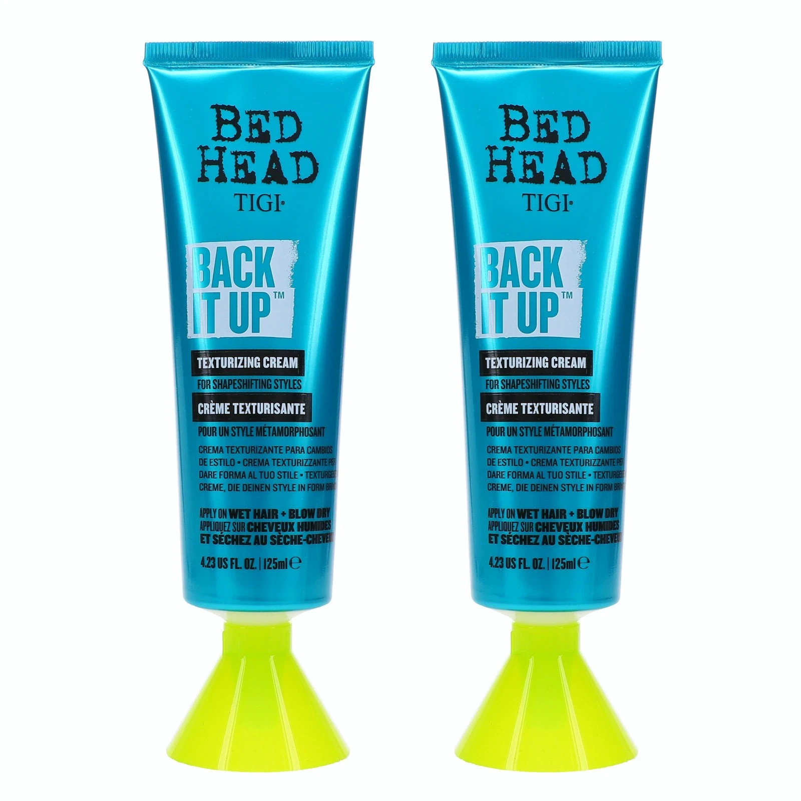 TIGI Bed Head Back It Up Texturizing Cream 4.23 oz 2 Pack
